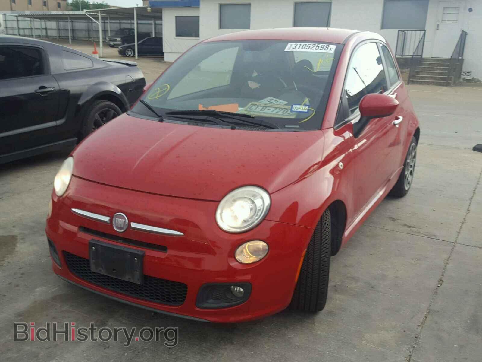 2012 FIAT 500 - VIN: 3C3CFFBR2CT126320 - Фото 2