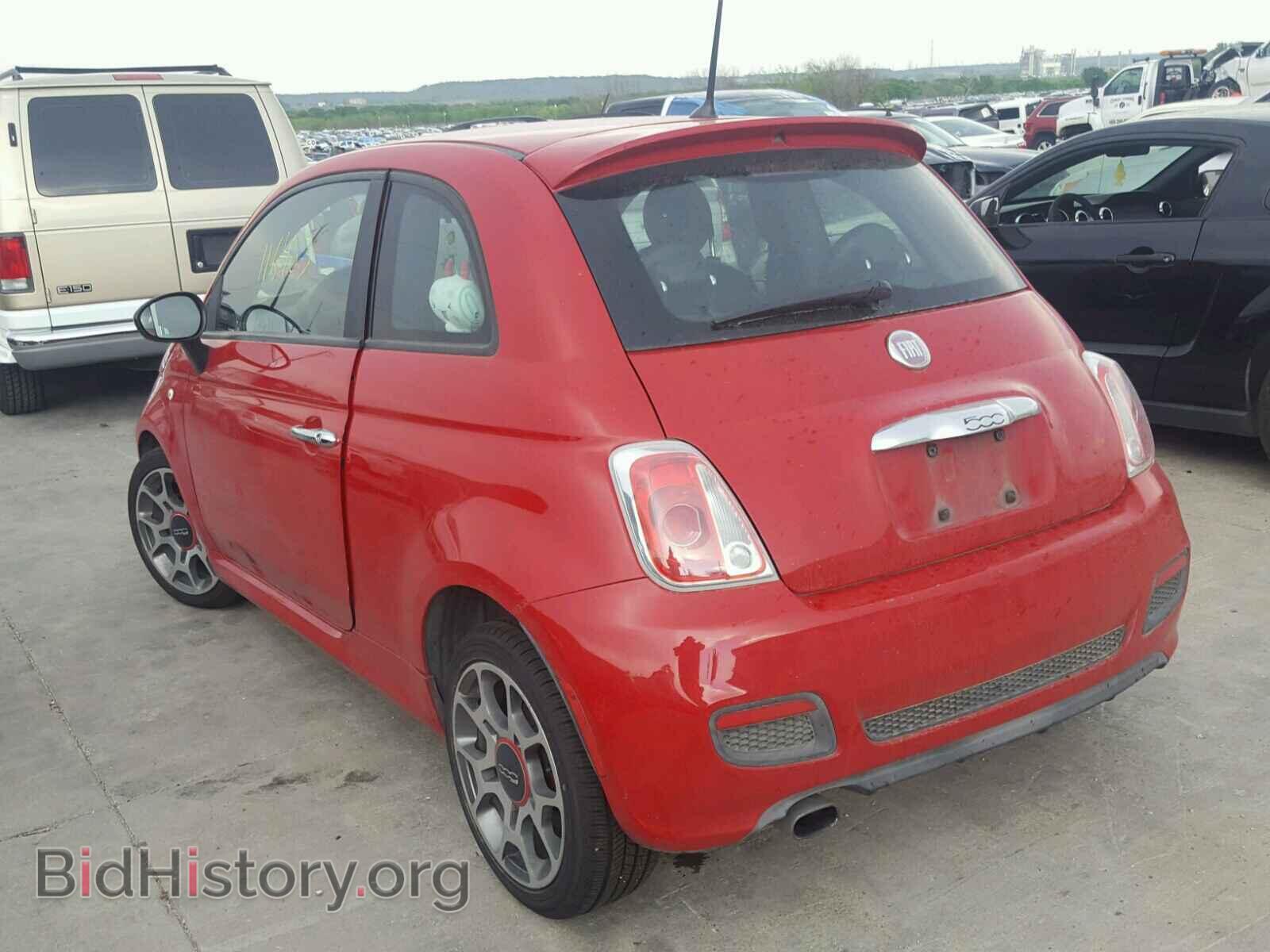 2012 FIAT 500 - VIN: 3C3CFFBR2CT126320 - Фото 3