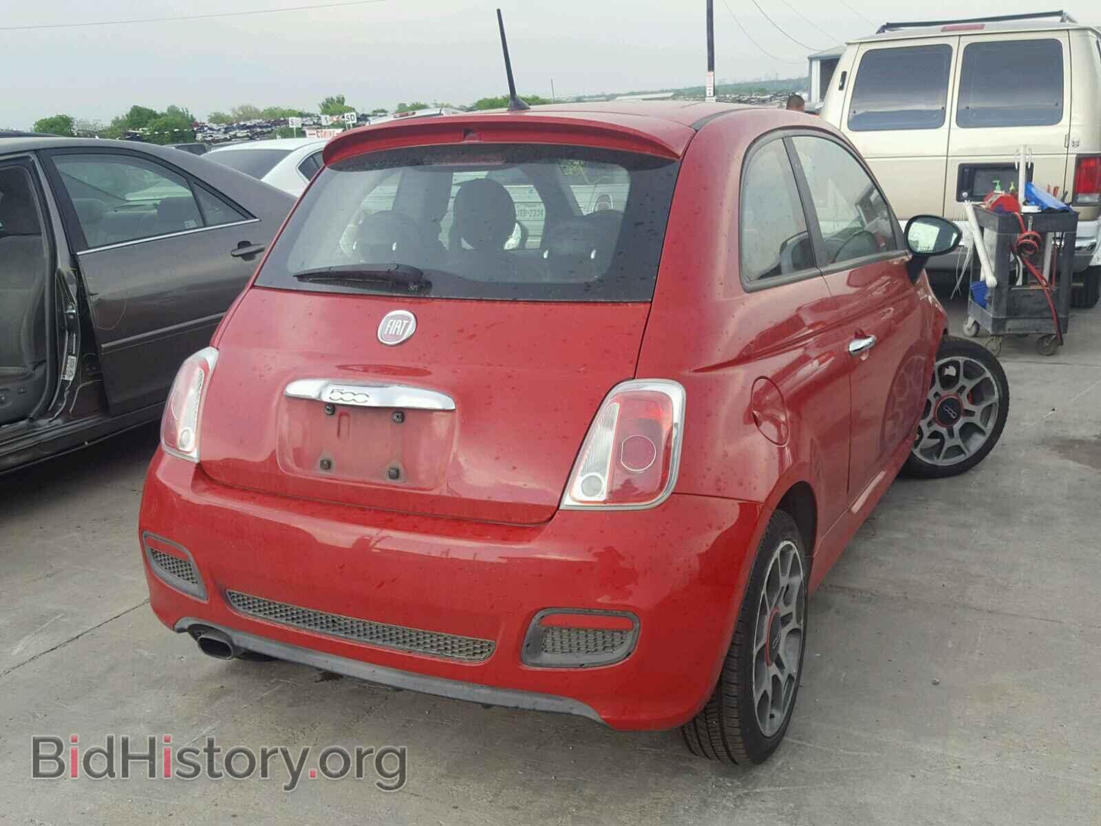 2012 FIAT 500 - VIN: 3C3CFFBR2CT126320 - Фото 4