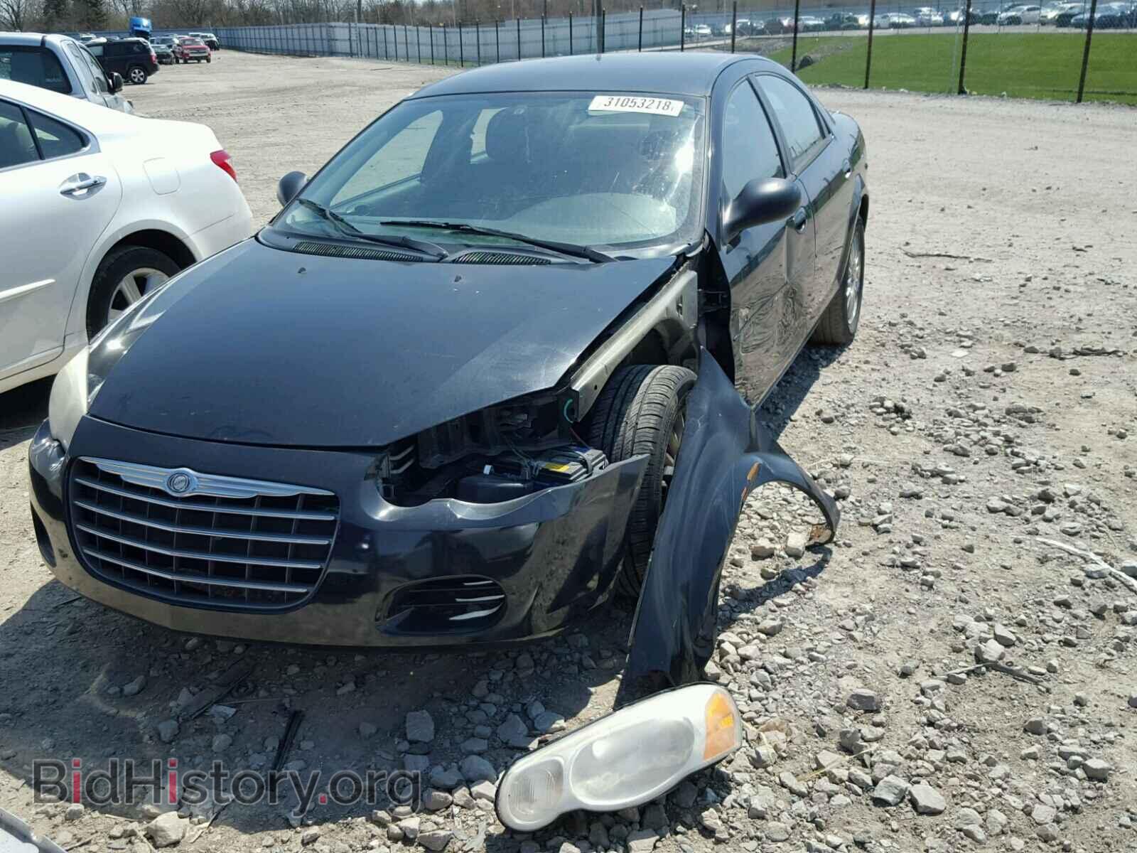 2006 CHRYSLER SEBRING - VIN: 1C3EL46X36N197979 - Фото 2
