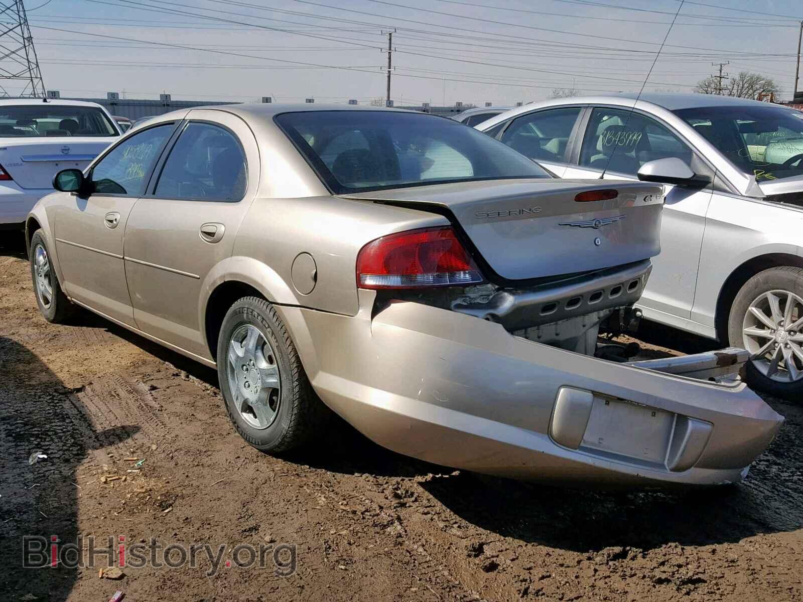 2004 CHRYSLER SEBRING - VIN: 1C3EL46R24N184221 - Фото 3