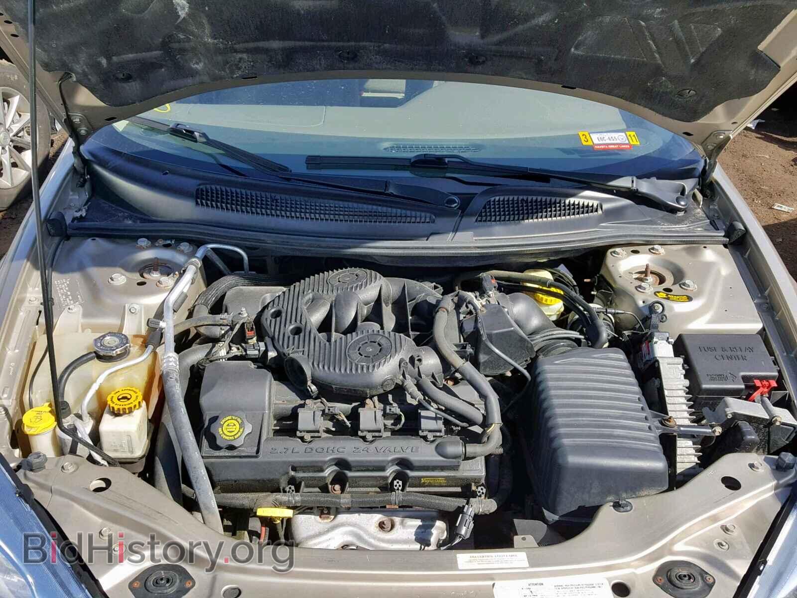 2004 CHRYSLER SEBRING - VIN: 1C3EL46R24N184221 - Фото 7