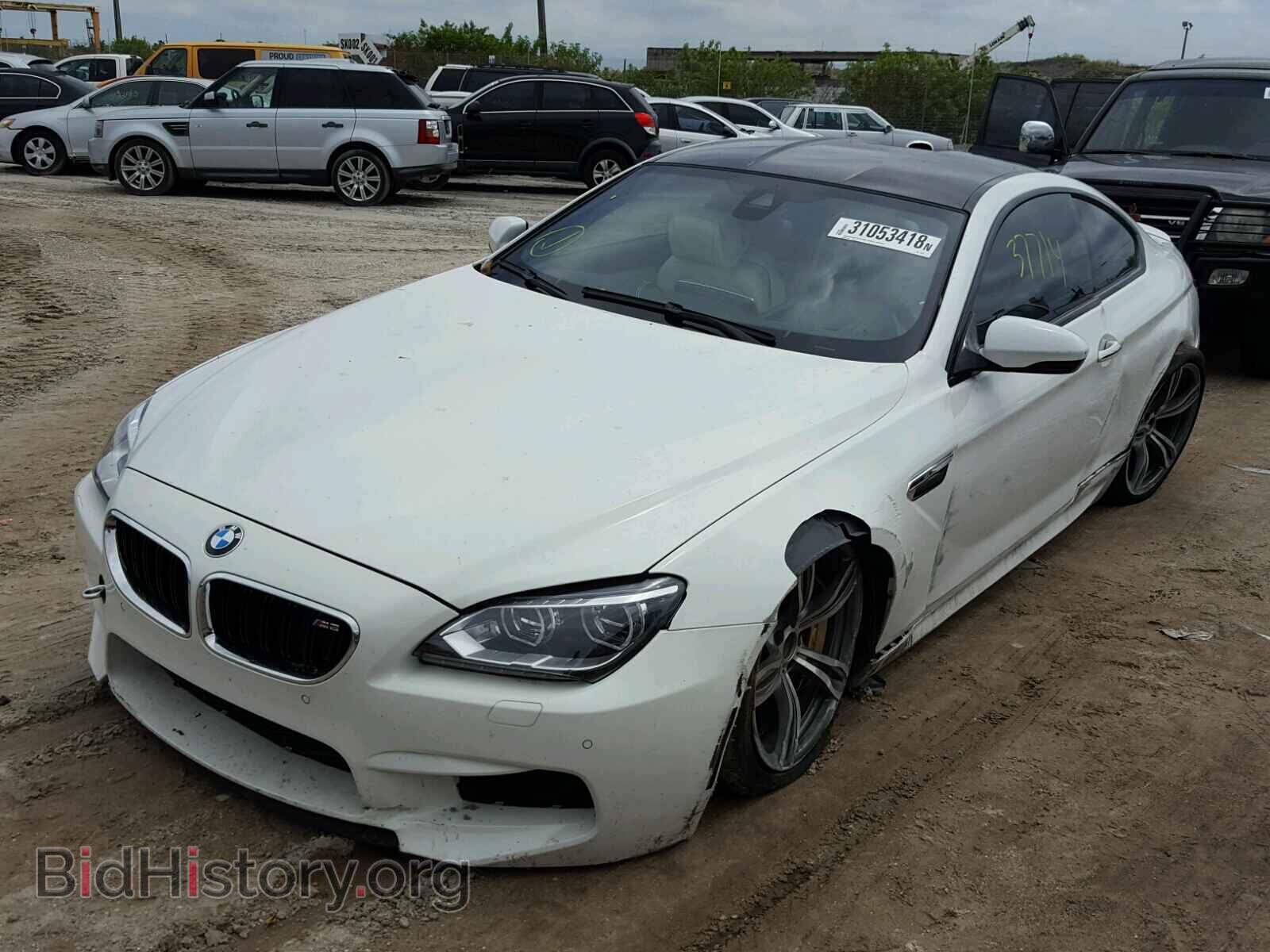 2014 BMW M6 - VIN: WBSLX9C55ED160257 - Фото 2