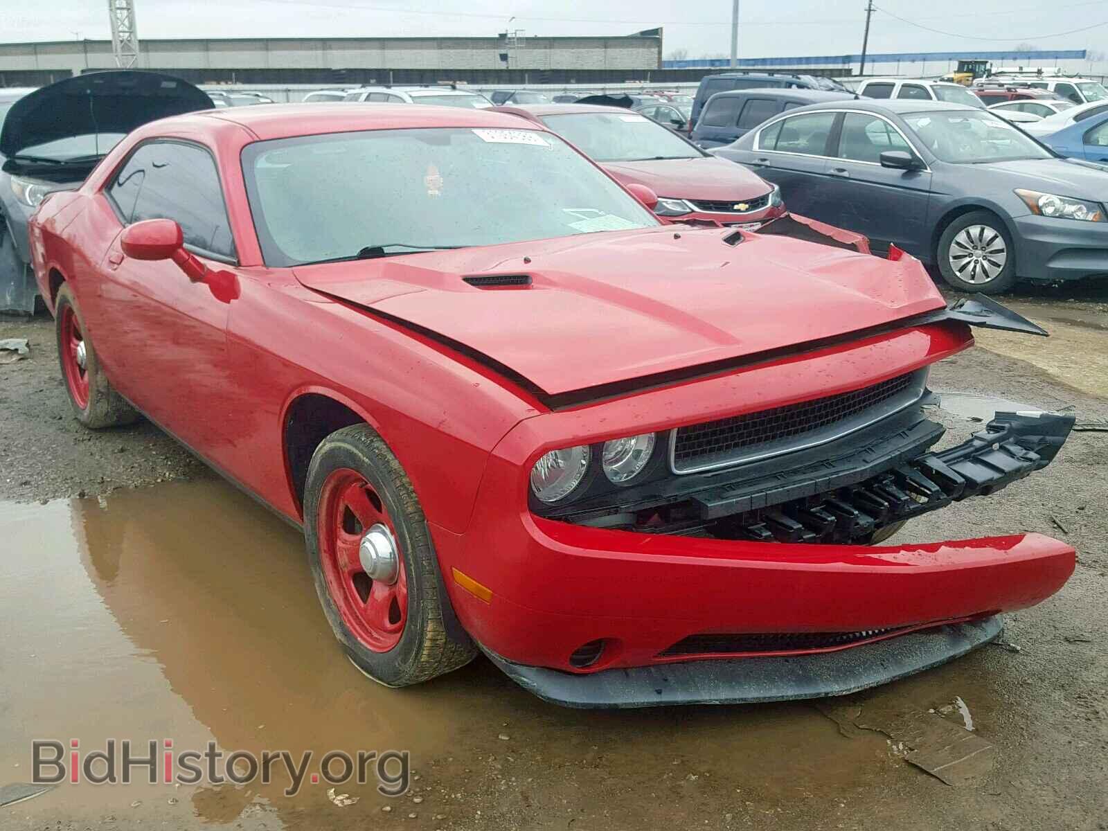 Фотография 2C3CDYAG8CH268570 - DODGE CHALLENGER 2012