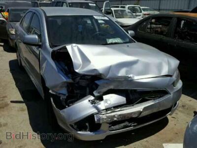 2011 Mitsubishi LANCER Lancer ES/, silver — VIN JA32U2FU4BU038232, Copart