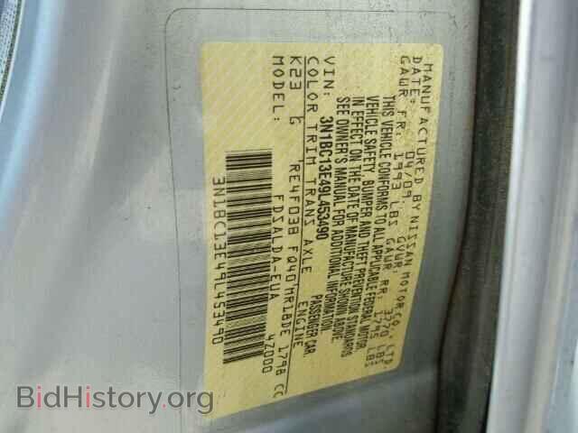 2009 NISSAN VERSA - VIN: 3N1BC13E49L453490 - Фото 9