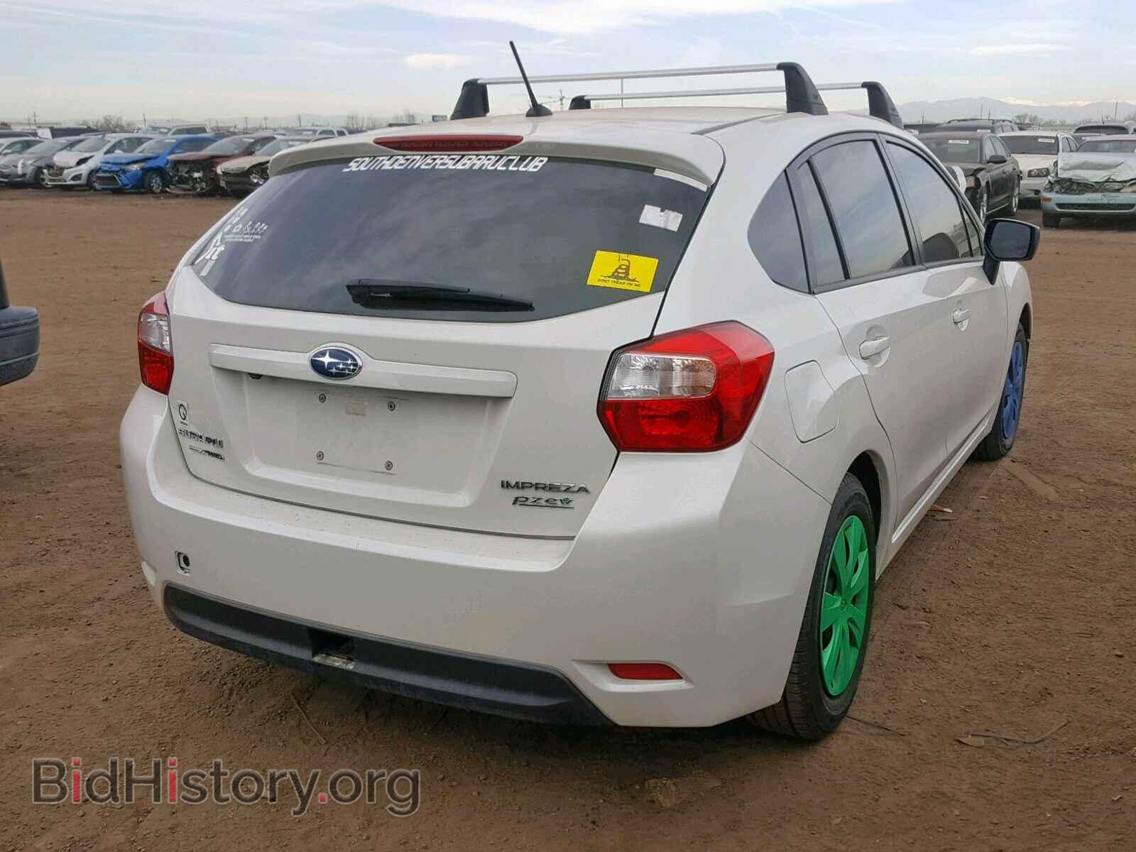 2015 SUBARU IMPREZA - VIN: JF1GPAA67F9215355 - Фото 4