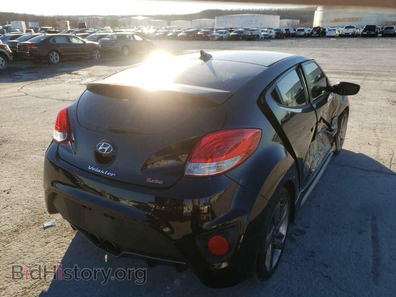2014 HYUNDAI VELOSTER - VIN: KMHTC6AE2EU210628 - Фото 4