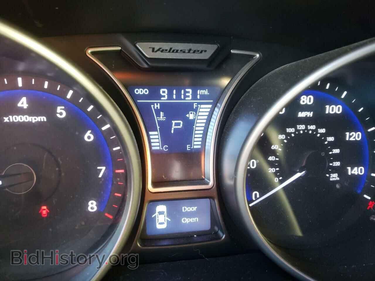 2014 HYUNDAI VELOSTER - VIN: KMHTC6AE2EU210628 - Фото 8