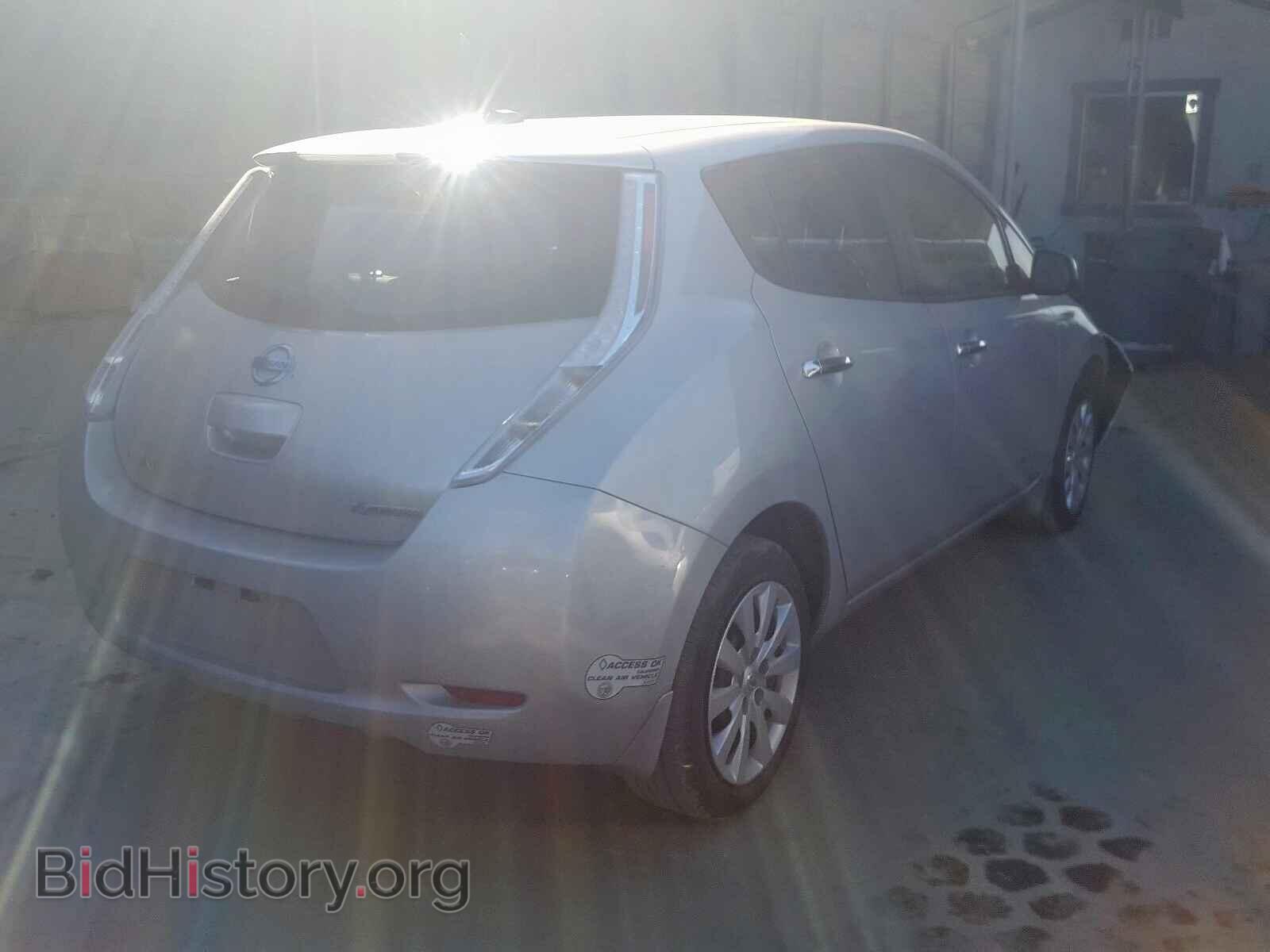 2013 NISSAN LEAF - VIN: 1N4AZ0CP0DC402694 - Фото 4