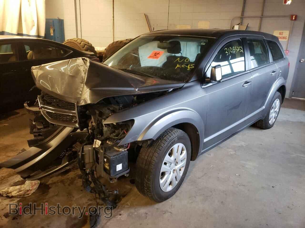 2013 DODGE JOURNEY - VIN: 3C4PDCAB0DT723067 - Фото 2