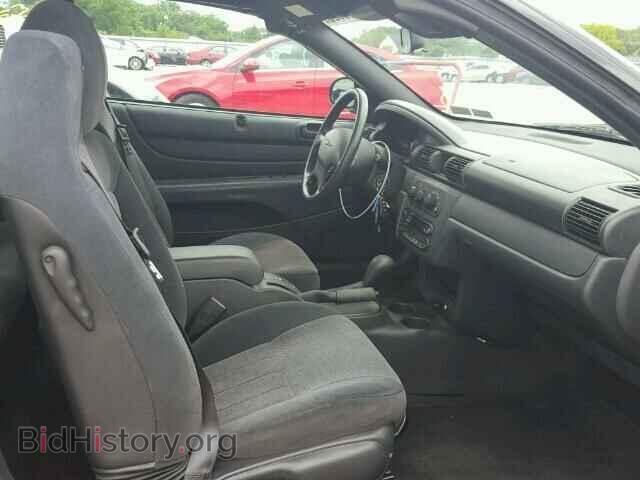 2004 CHRYSLER SEBRING - VIN: 1C3EL45X74N414531 - Фото 5