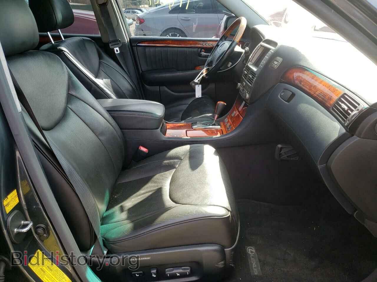 2006 LEXUS LS430 - VIN: JTHBN36FX65034965 - Фото 5