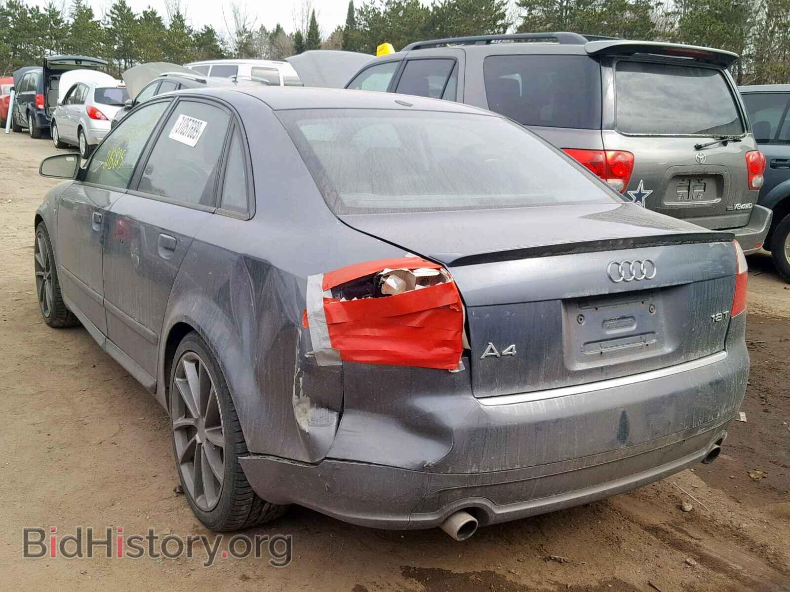 2005 AUDI A4 - VIN: WAUJC68E25A064862 - Фото 3