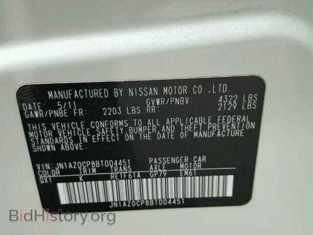 2011 NISSAN LEAF - VIN: JN1AZ0CP8BT004451 - Фото 9