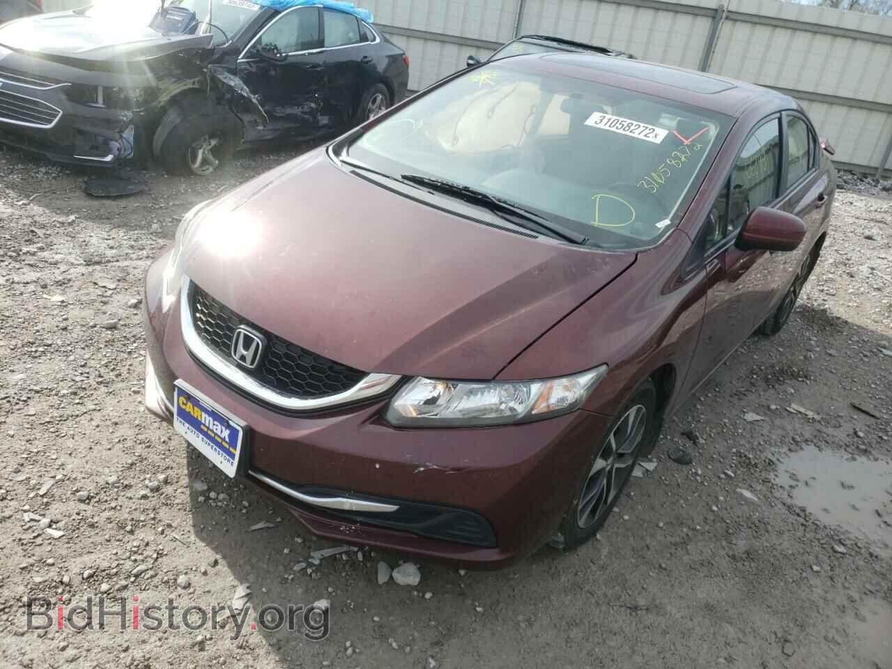 2014 HONDA CIVIC - VIN: 19XFB2F86EE027151 - Фото 2