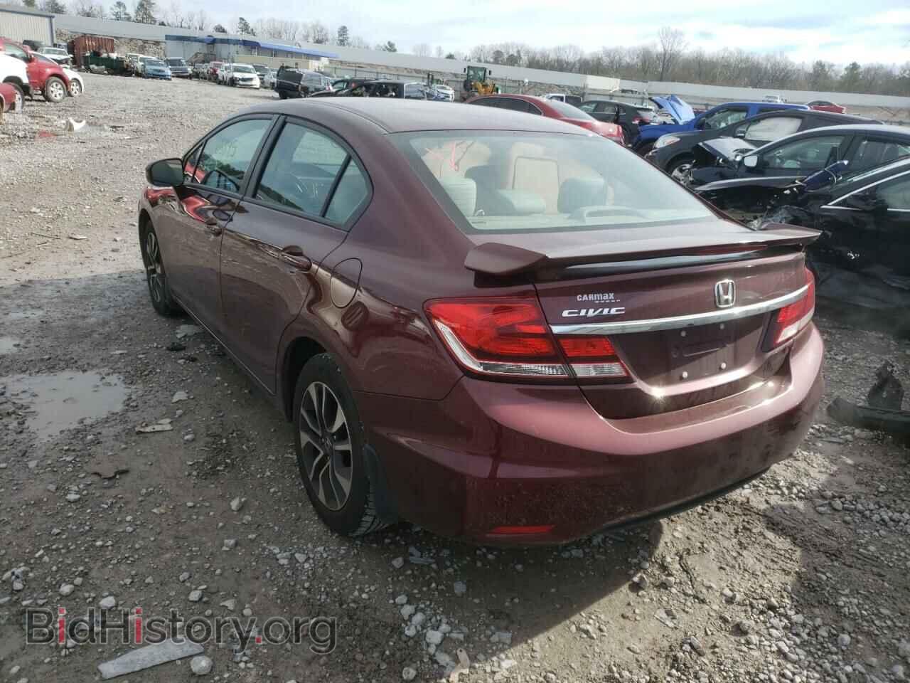 2014 HONDA CIVIC - VIN: 19XFB2F86EE027151 - Фото 3
