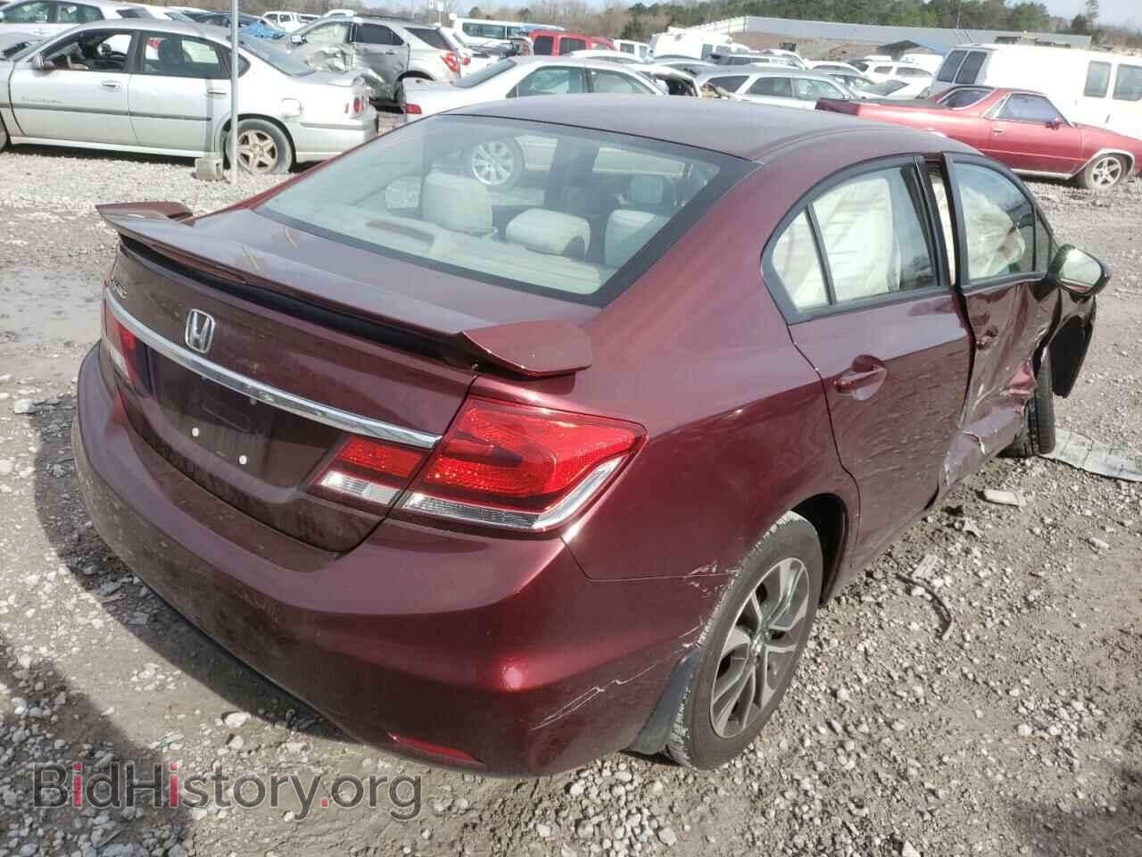 2014 HONDA CIVIC - VIN: 19XFB2F86EE027151 - Фото 4
