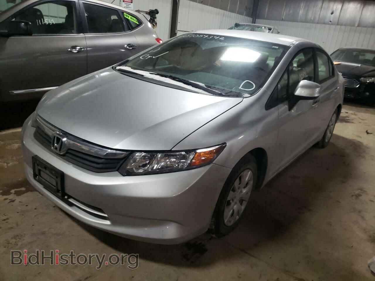 2012 HONDA CIVIC - VIN: 19XFB2F54CE331744 - Фото 2