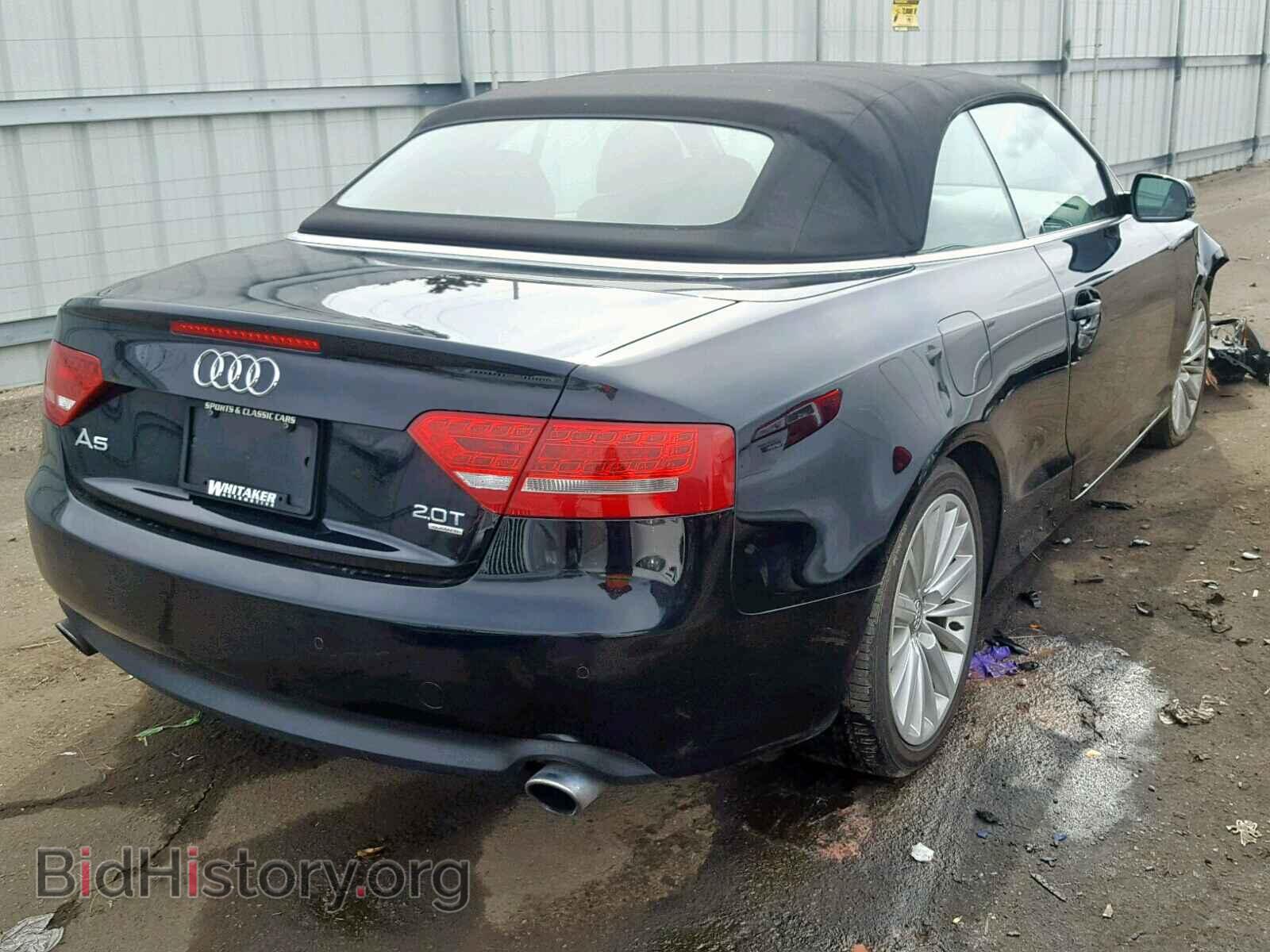 2011 AUDI A5 PREMIUM - VIN: WAULFAFH8BN014388 - Фото 4