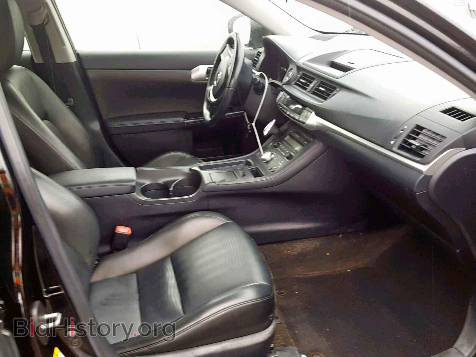 2012 LEXUS CT 200 - VIN: JTHKD5BH8C2054179 - Фото 5