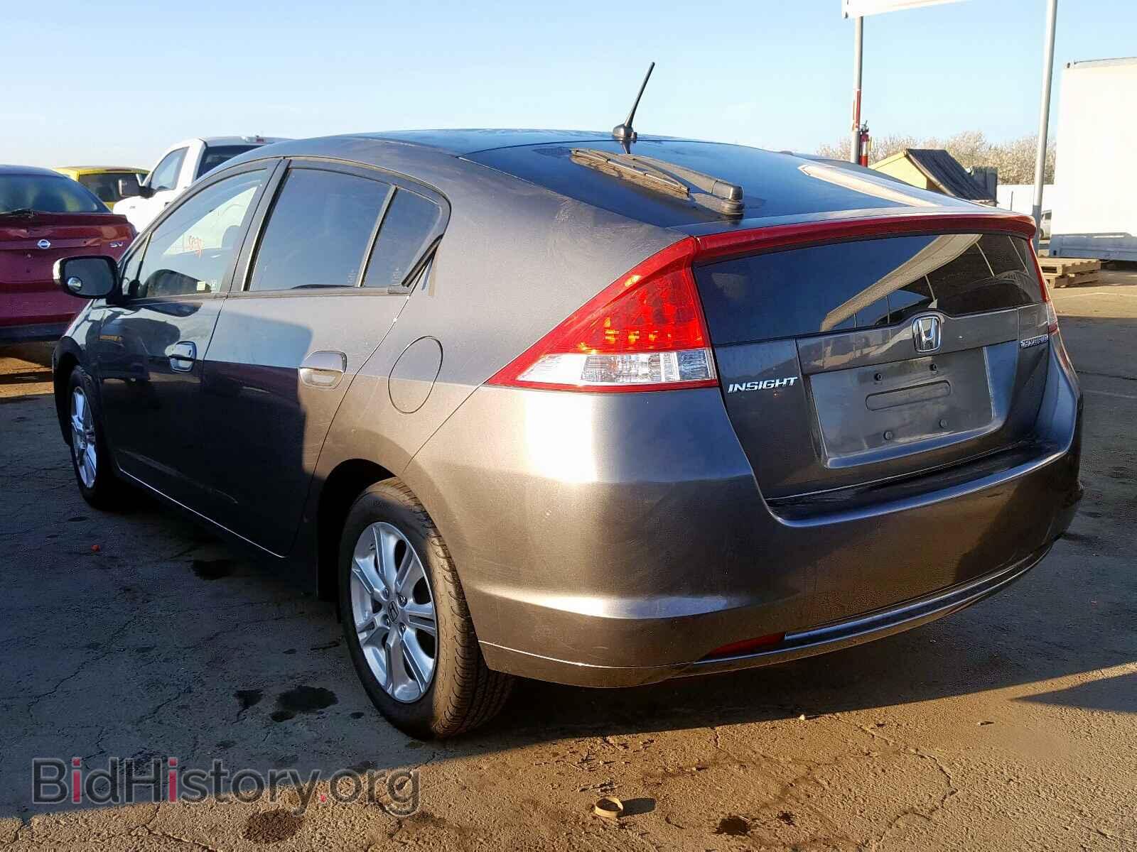 2010 HONDA INSIGHT - VIN: JHMZE2H78AS002654 - Фото 3