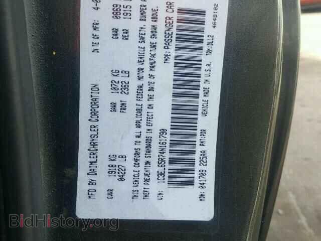 2004 CHRYSLER SEBRING - VIN: 1C3EL65R74N161790 - Фото 10