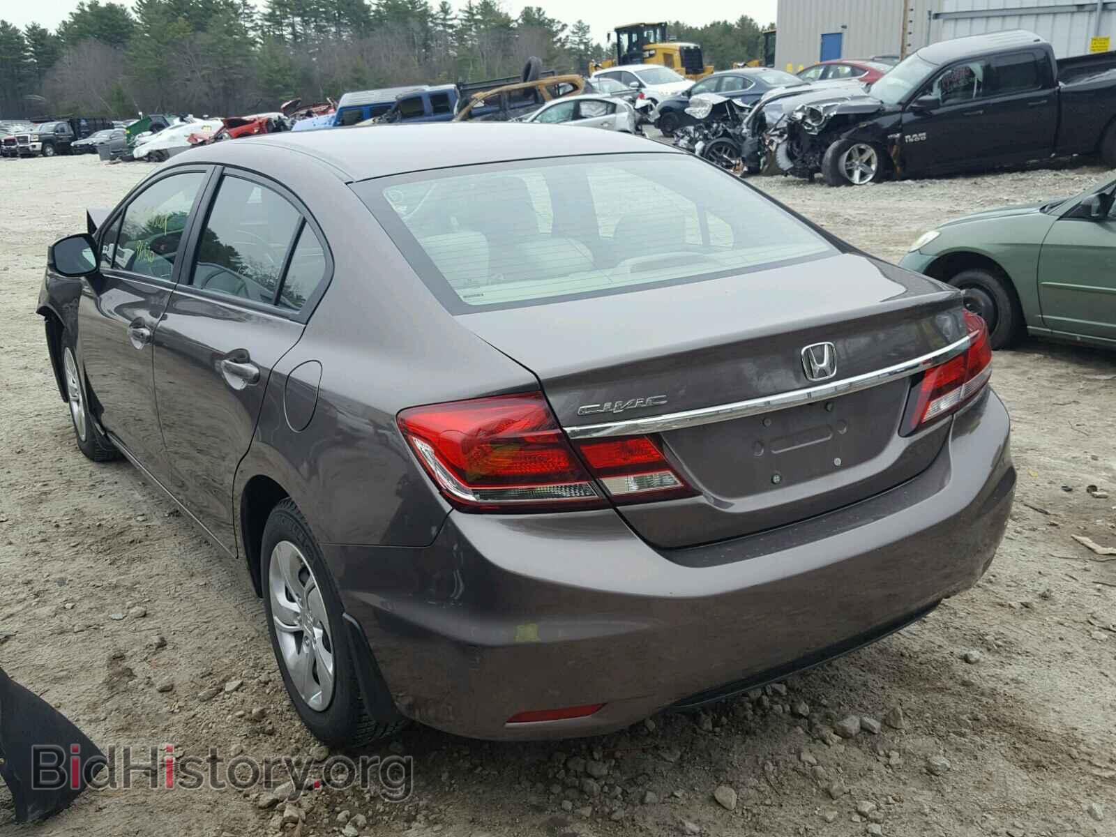 2013 HONDA CIVIC - VIN: 2HGFB2F50DH543516 - Фото 3