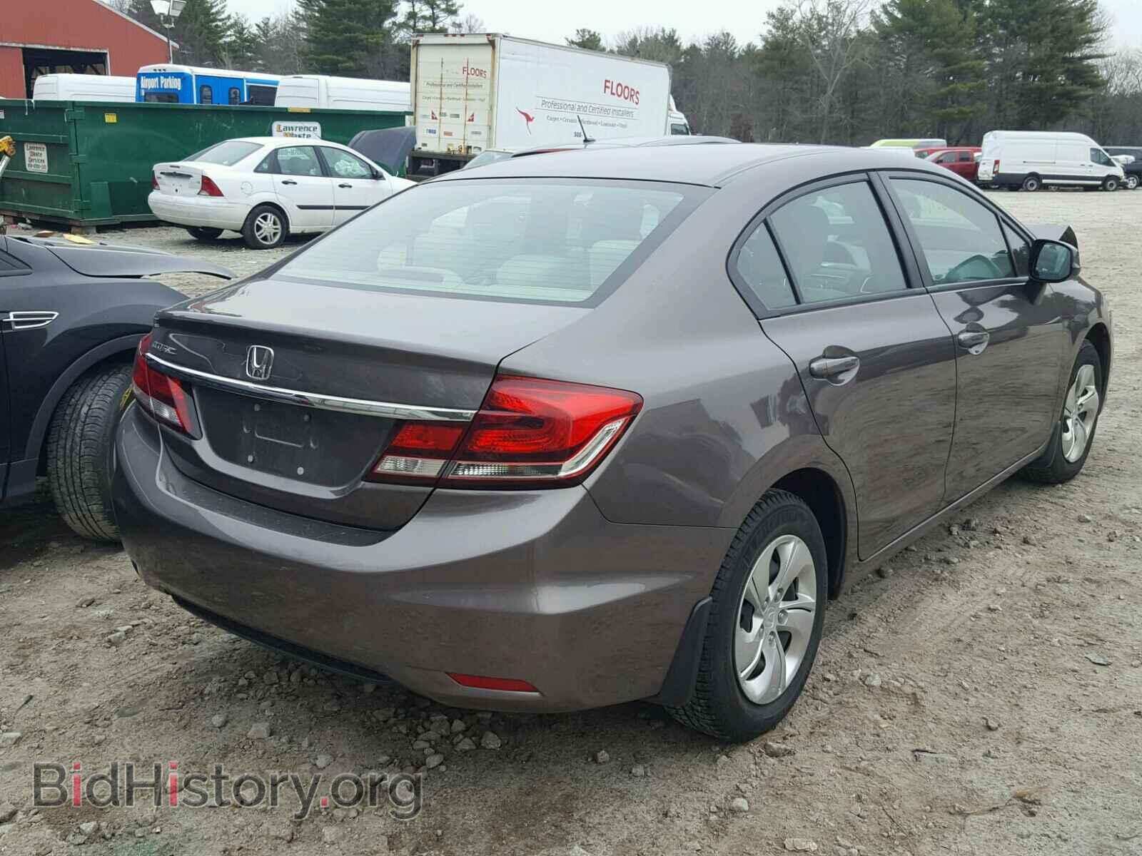 2013 HONDA CIVIC - VIN: 2HGFB2F50DH543516 - Фото 4