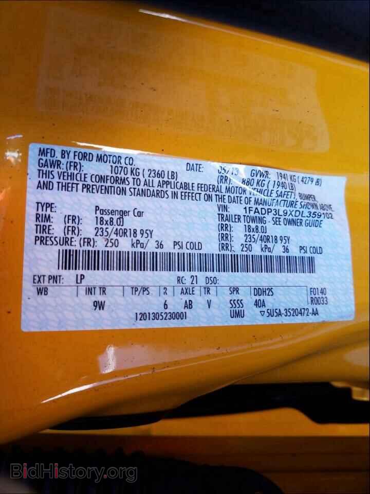 2013 FORD FOCUS - VIN: 1FADP3L9XDL359102 - Photo 10