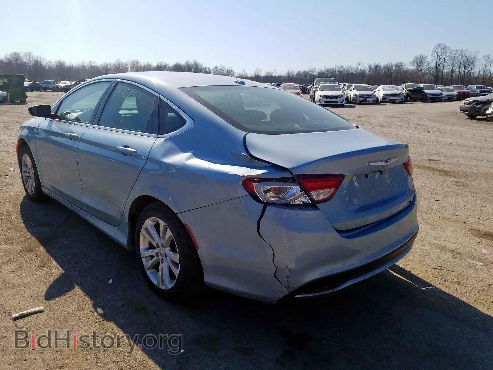 2015 CHRYSLER 200 - VIN: 1C3CCCAB9FN724968 - Фото 3