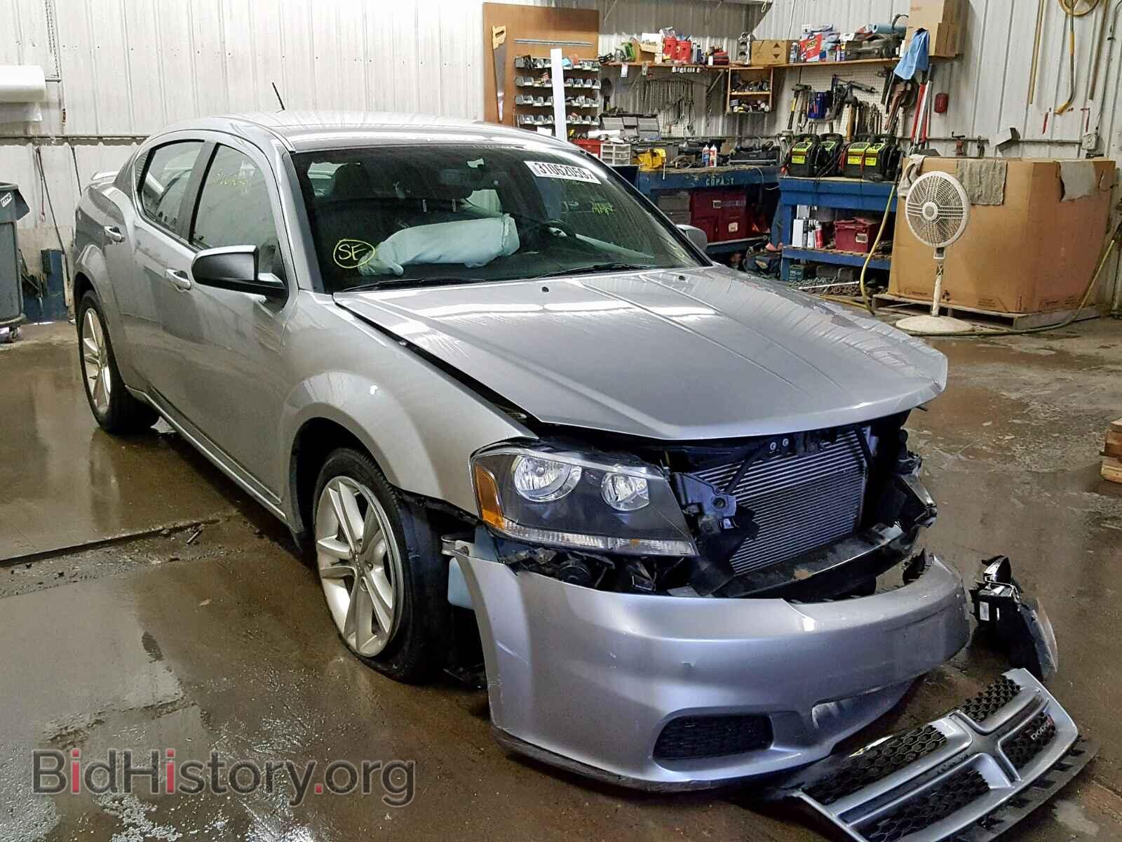 Фотография 1C3CDZAG9EN165531 - DODGE AVENGER 2014