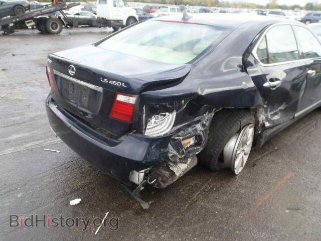 2007 LEXUS LS460 - VIN: JTHGL46F775003322 - Фото 9