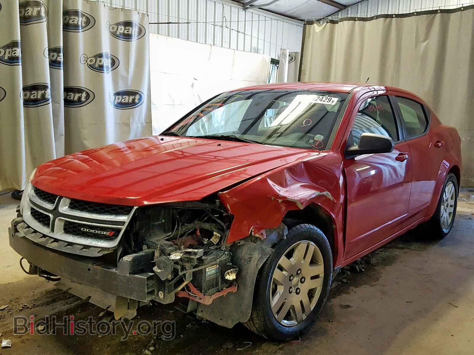 2013 DODGE AVENGER - VIN: 1C3CDZAB9DN562420 - Фото 2