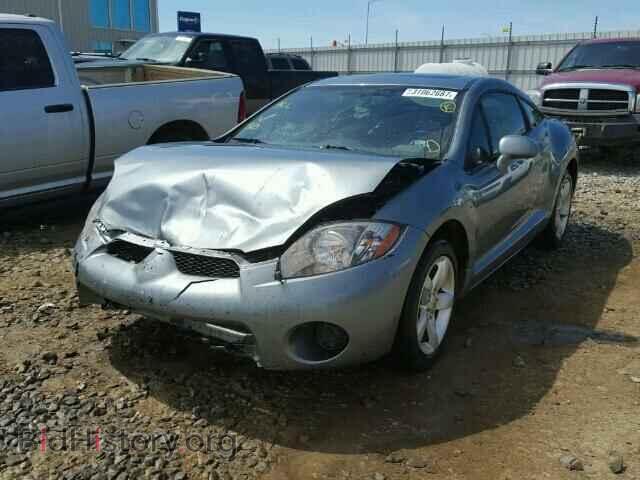 2007 MITSUBISHI ECLIPSE - VIN: 4A3AK24F47E603360 - Фото 2