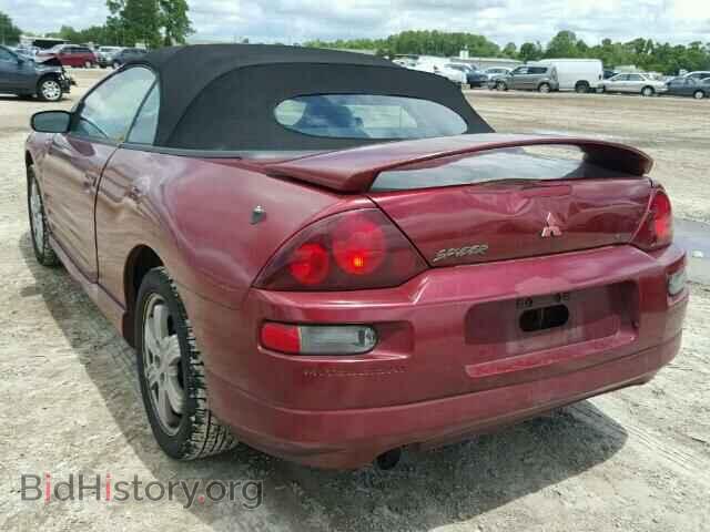 2001 MITSUBISHI ECLIPSE - VIN: 4A3AE85HX1E094070 - Фото 3