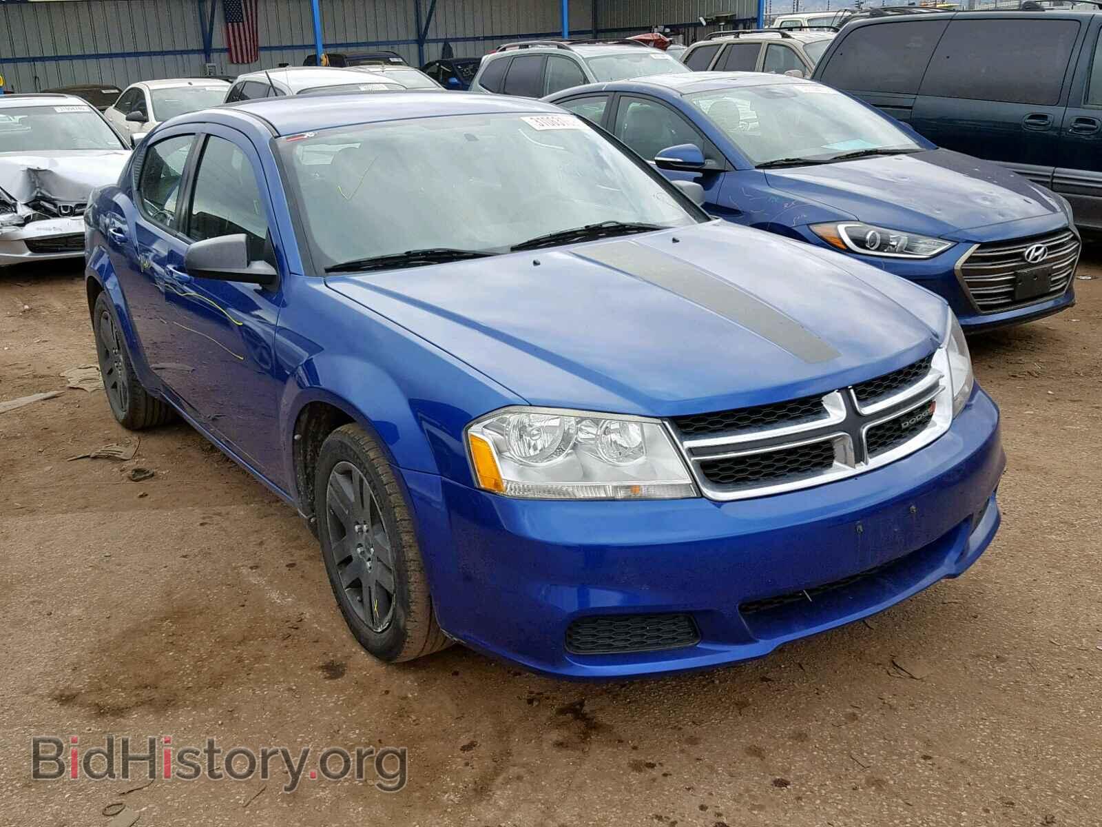 Photo 1C3CDZAB8DN610506 - DODGE AVENGER 2013