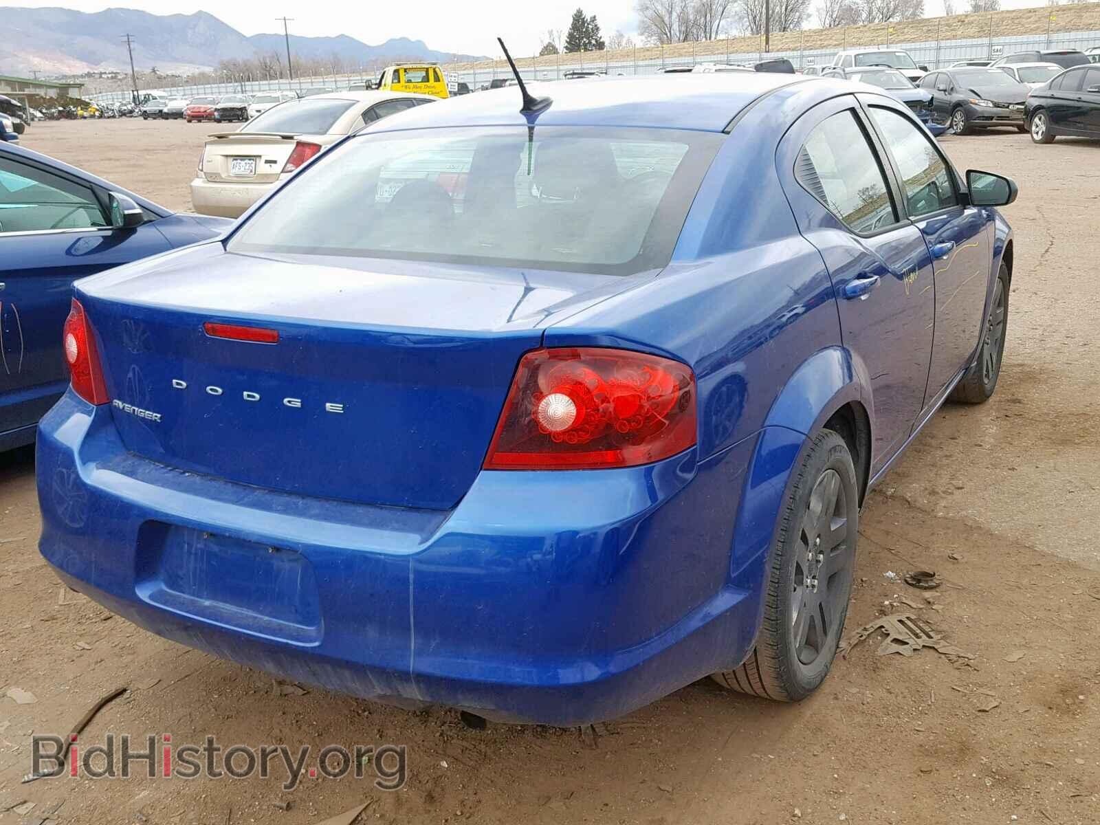 2013 DODGE AVENGER - VIN: 1C3CDZAB8DN610506 - Photo 4
