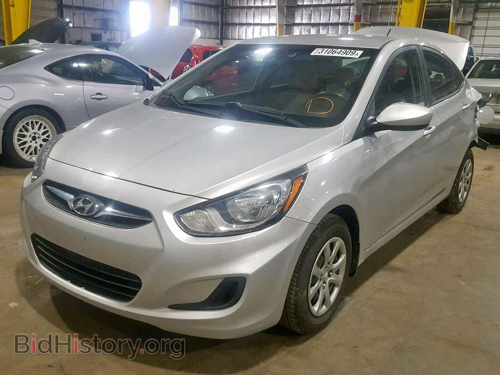 2014 HYUNDAI ACCENT - VIN: KMHCT4AE7EU619406 - Фото 2