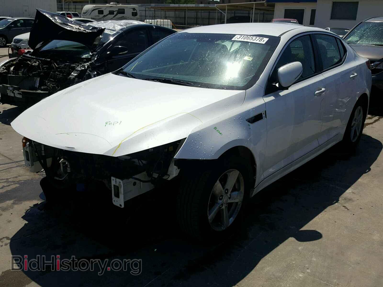 2015 KIA OPTIMA - VIN: KNAGM4A74F5591156 - Фото 2