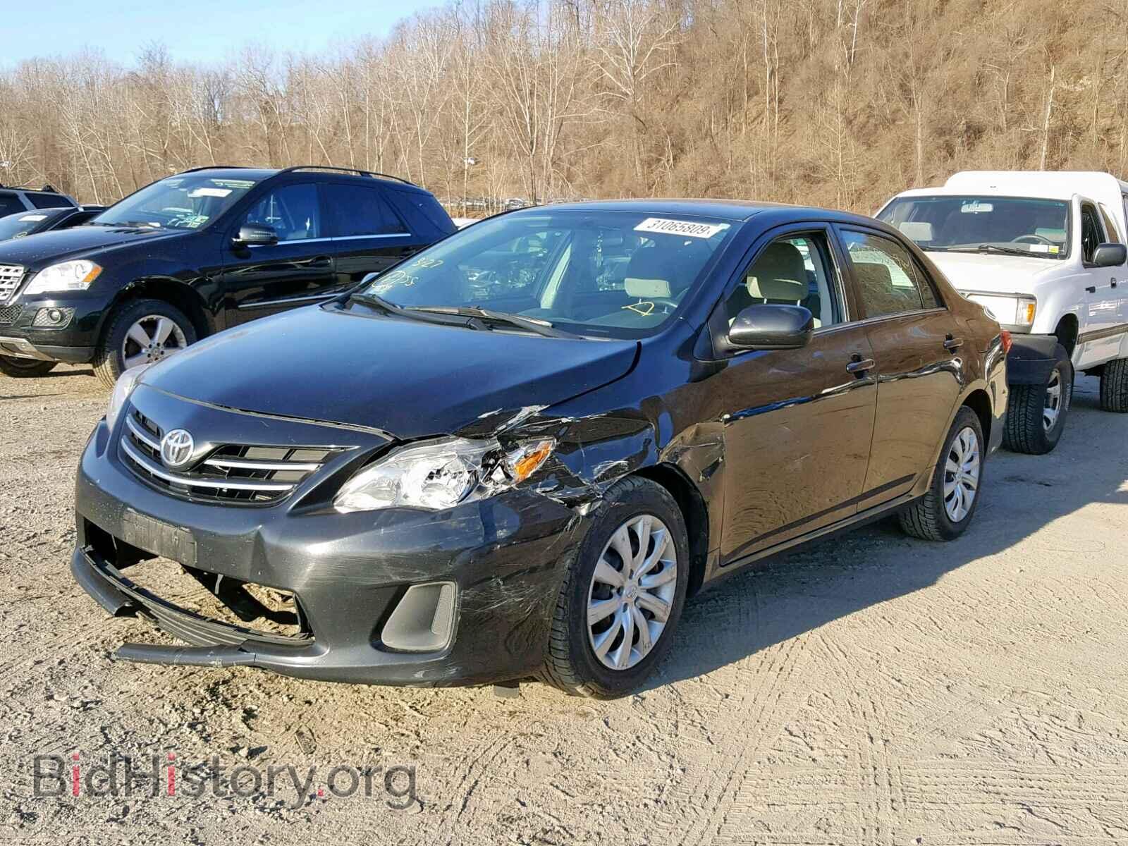 2013 TOYOTA COROLLA BA - VIN: 2T1BU4EE7DC966043 - Фото 2