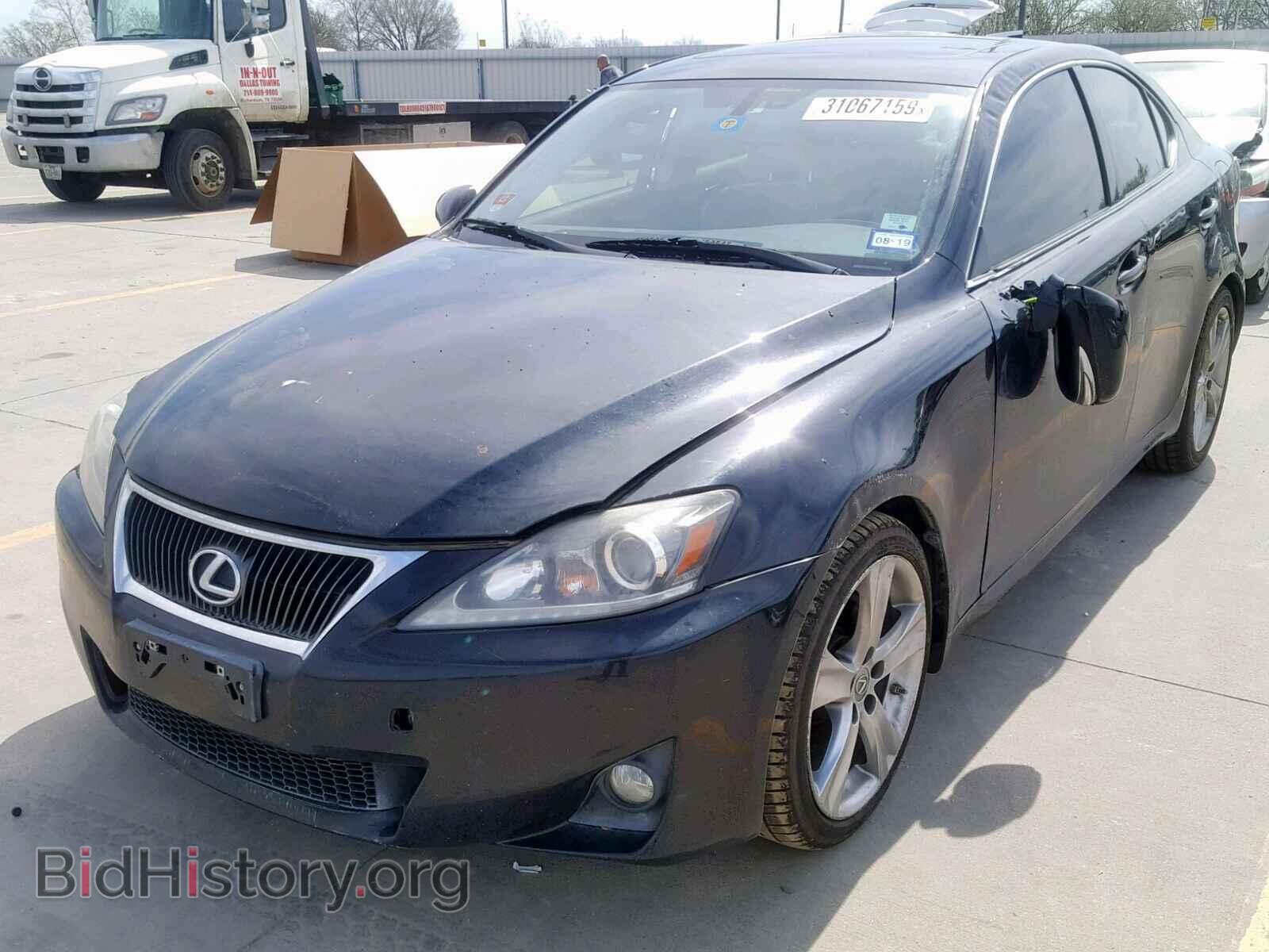 2011 LEXUS IS 250 - VIN: JTHBF5C22B5151475 - Фото 2