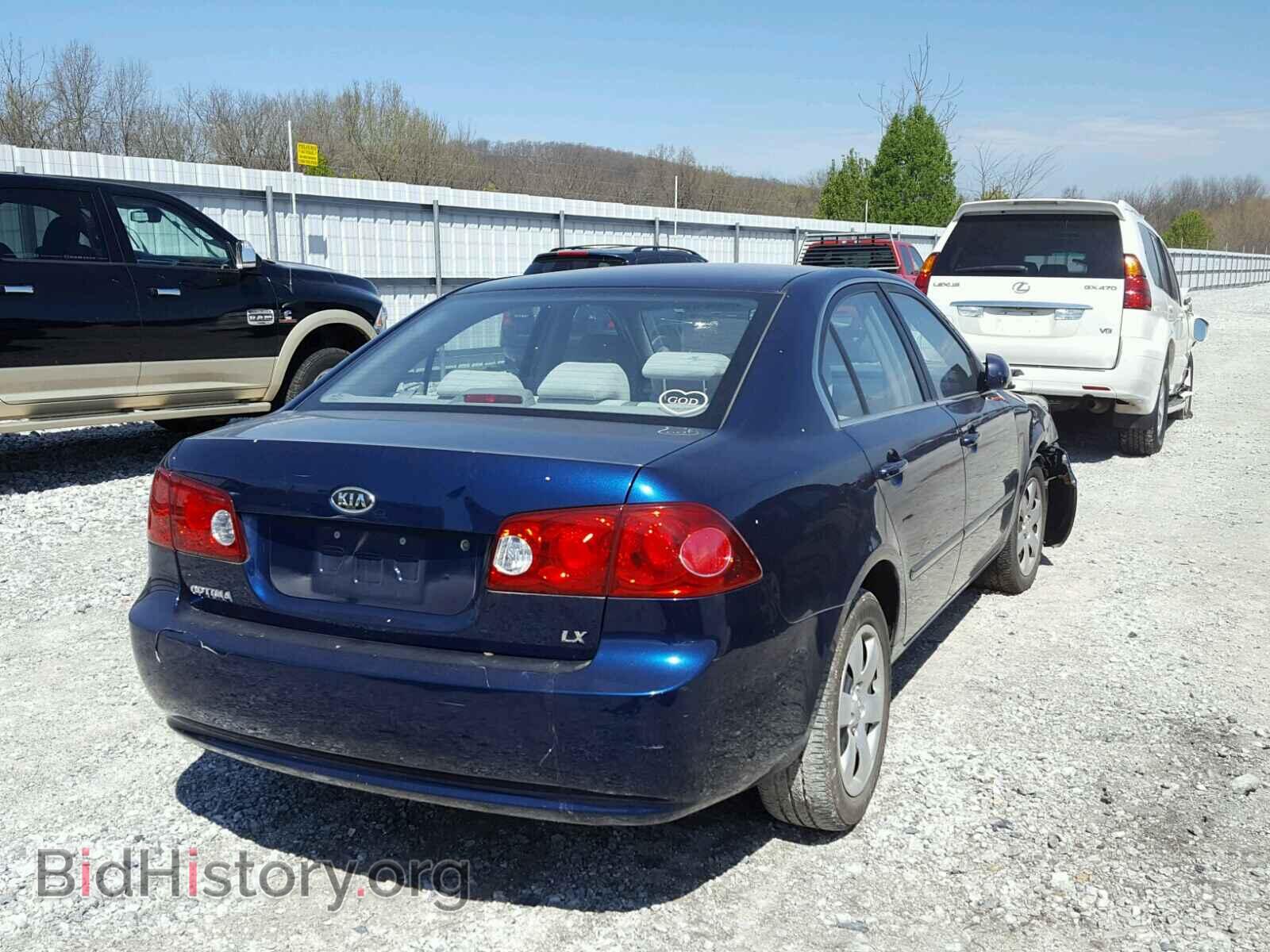 2007 KIA OPTIMA - VIN: KNAGE123675111711 - Фото 4