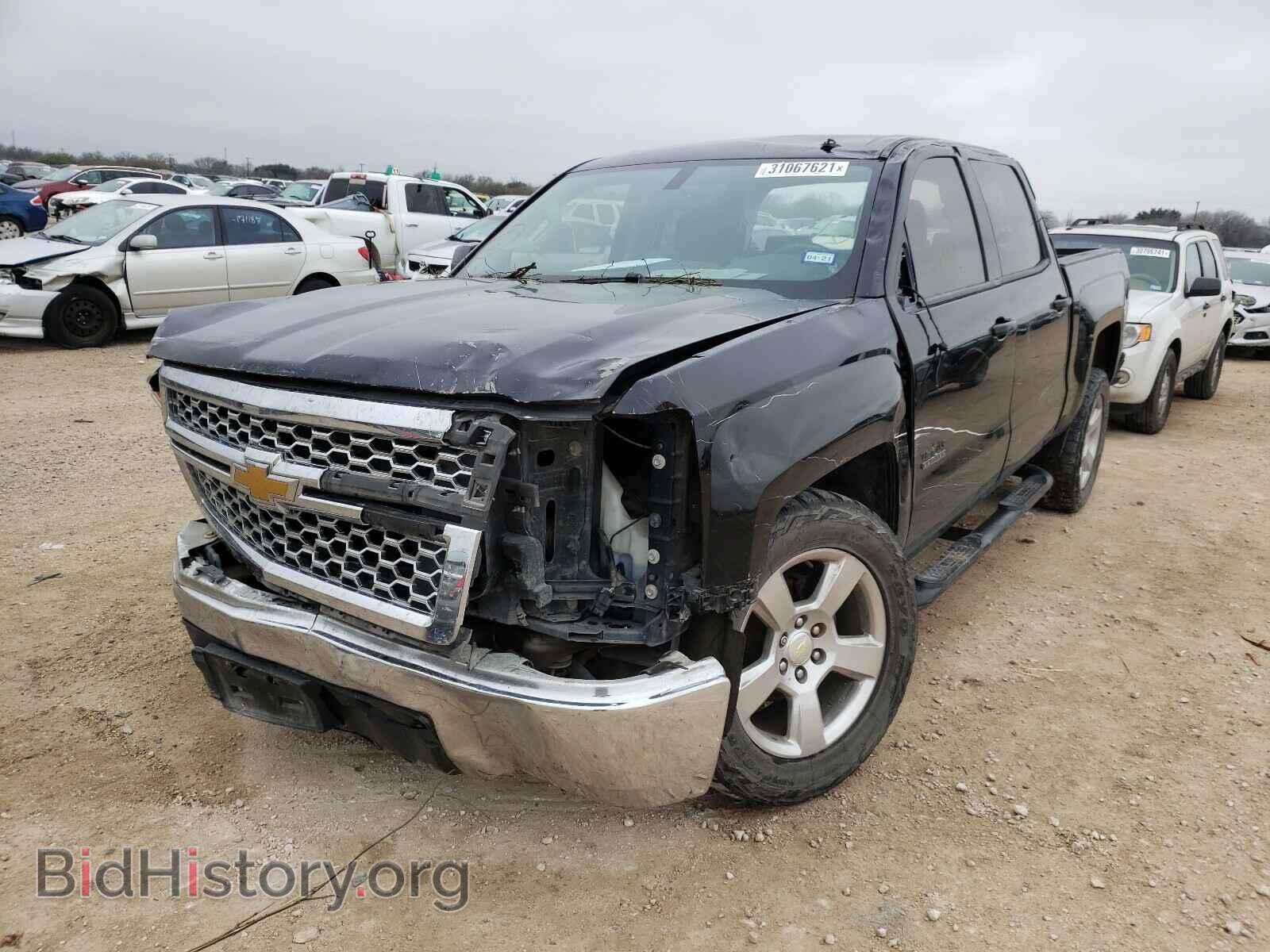 2014 CHEVROLET SILVERADO - VIN: 3GCPCREC2EG550199 - Фото 2