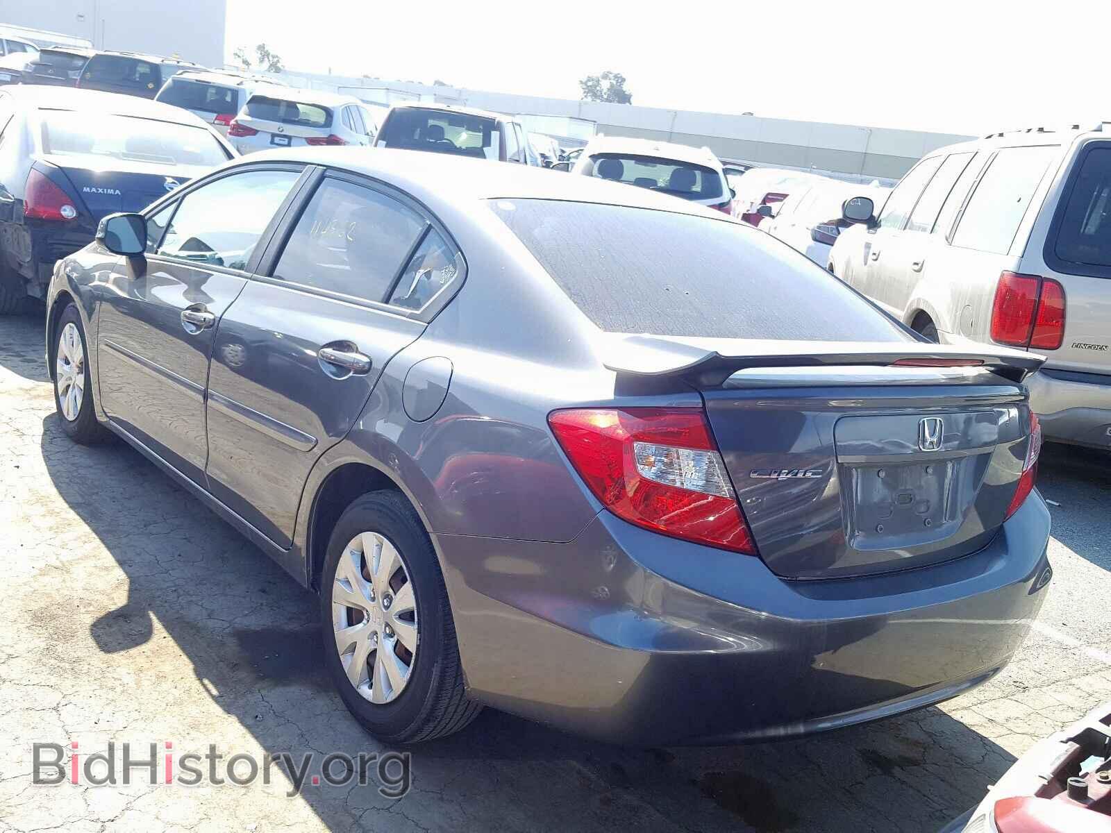 2012 HONDA CIVIC - VIN: 2HGFB2F56CH302994 - Фото 3