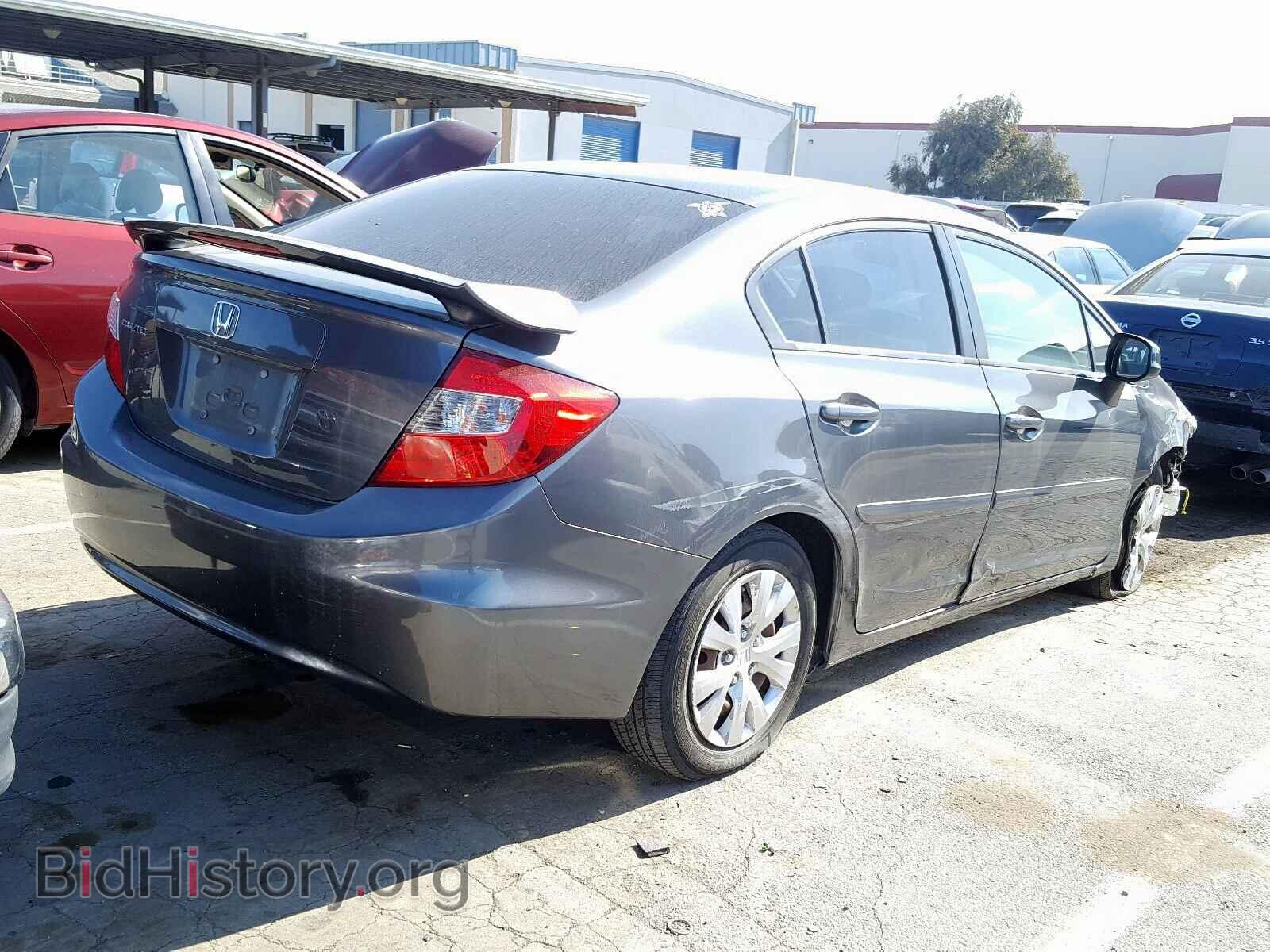 2012 HONDA CIVIC - VIN: 2HGFB2F56CH302994 - Фото 4