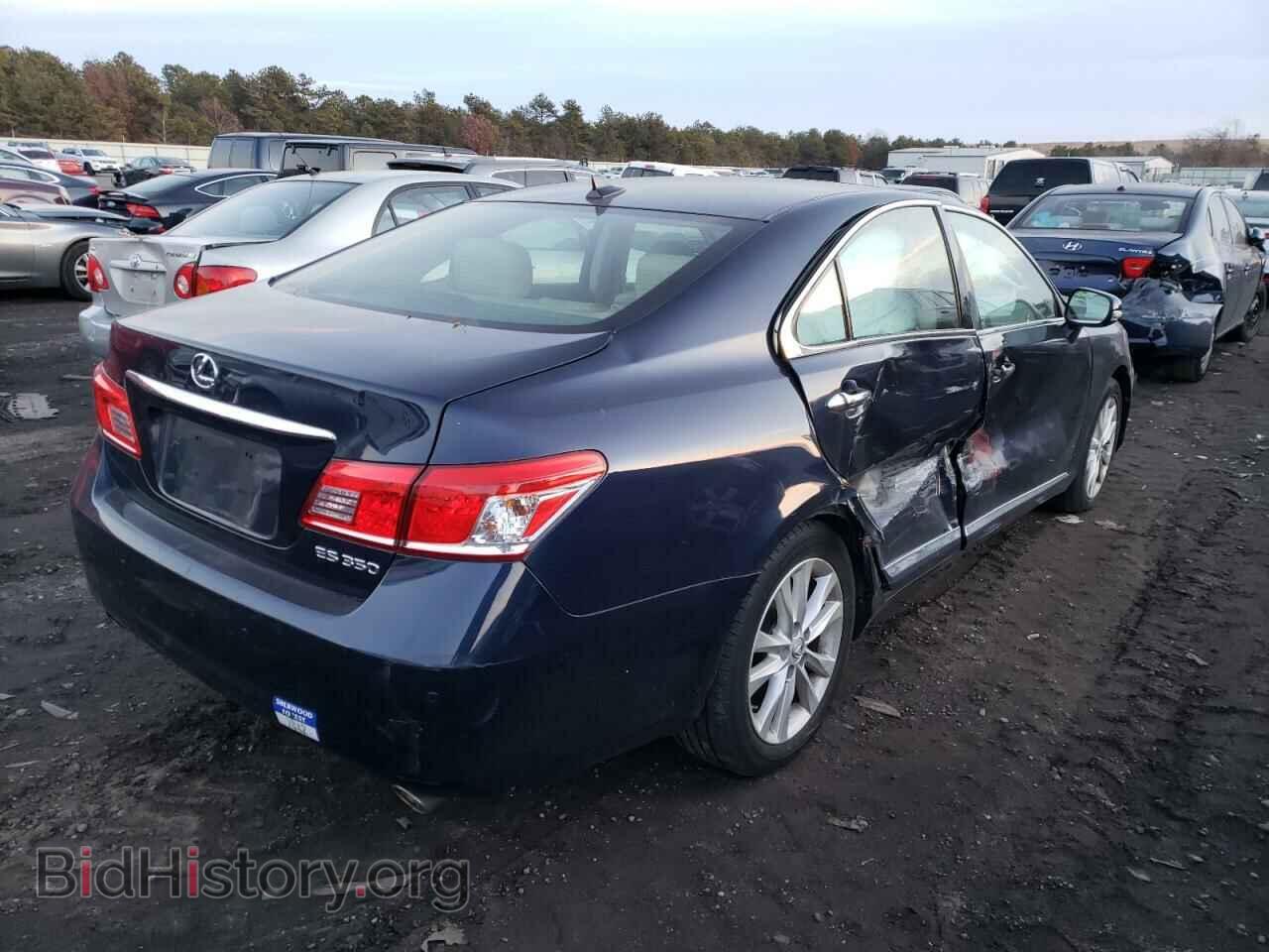 2011 LEXUS ES350 - VIN: JTHBK1EG4B2450030 - Фото 4