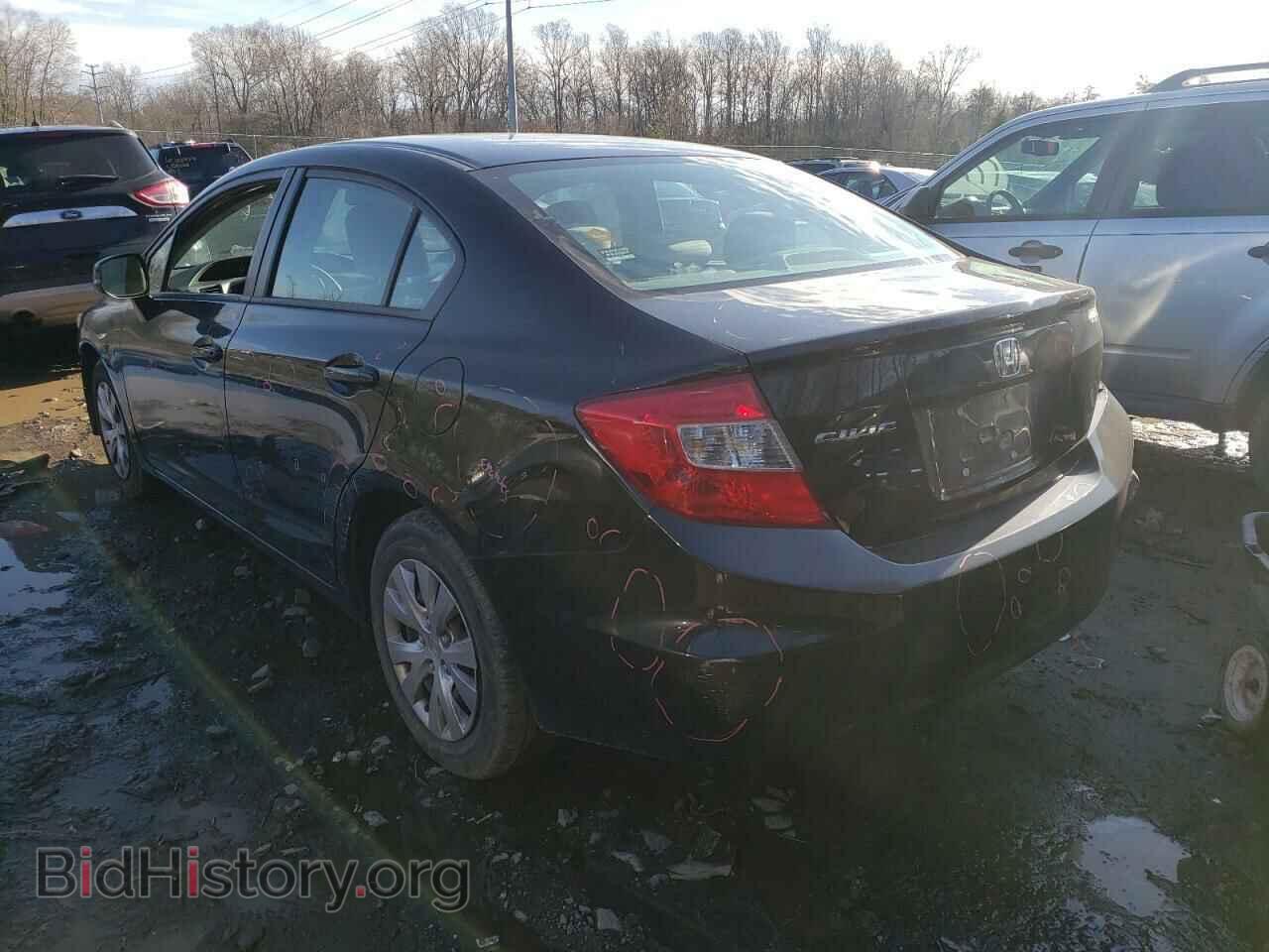 2012 HONDA CIVIC - VIN: 19XFB2F50CE312771 - Фото 3