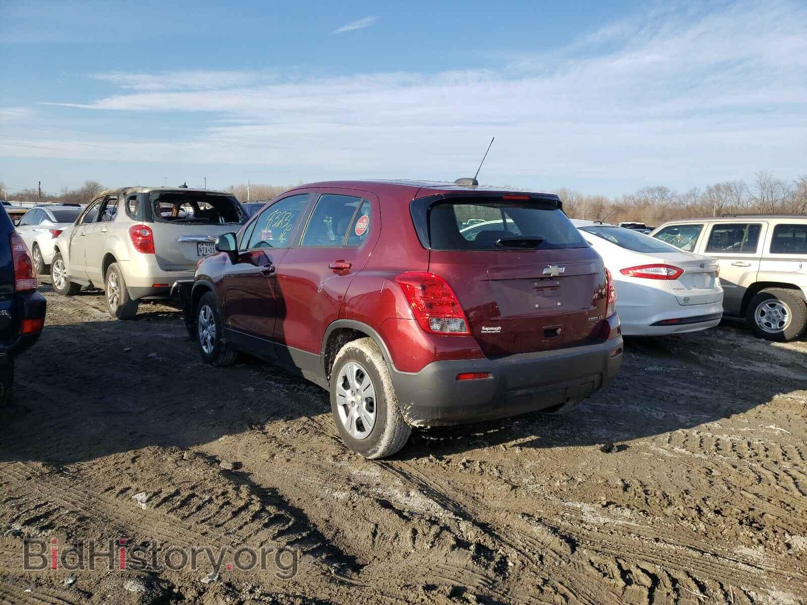 2016 CHEVROLET TRAX - VIN: 3GNCJKSB3GL276343 - Фото 3