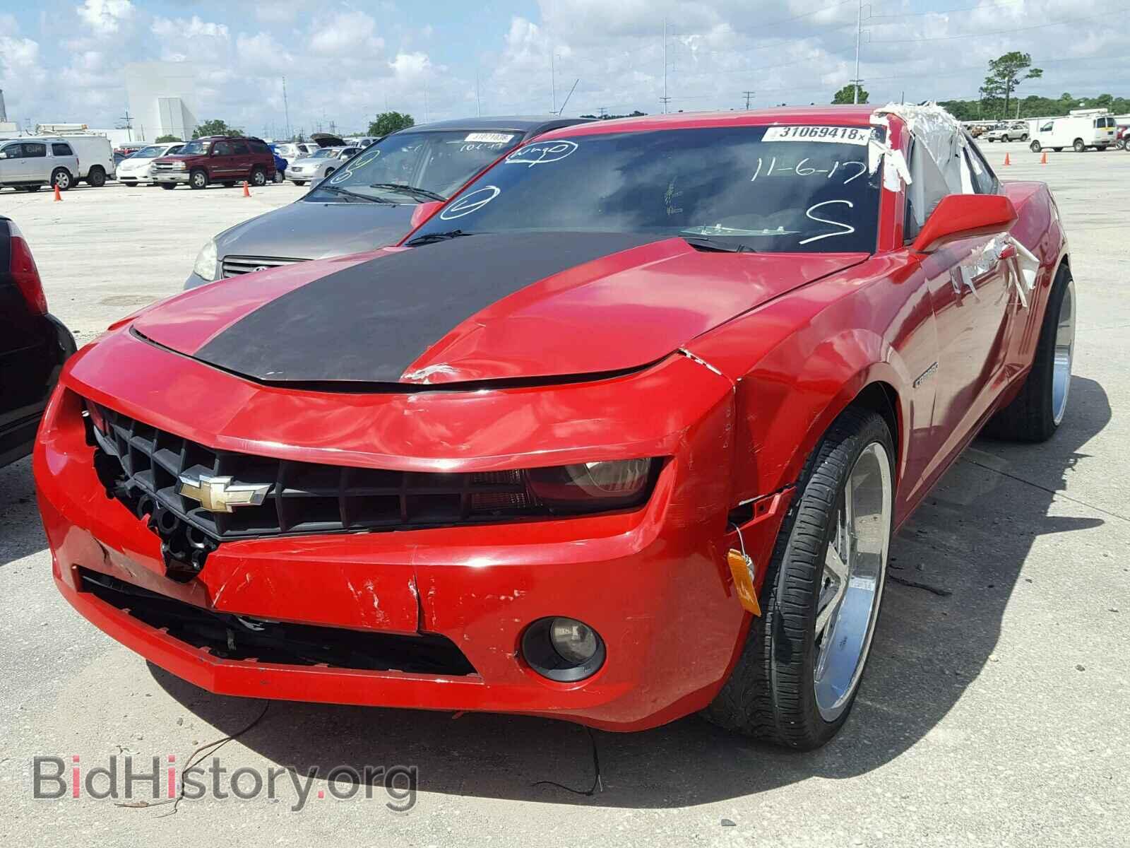 2012 CHEVROLET CAMARO - VIN: 2G1FA1E35C9212573 - Фото 2